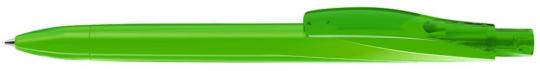 DROP K transparent Plunger-action pen Green