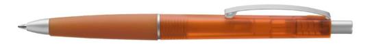 JAZZ frozen Plunger-action pen Orange