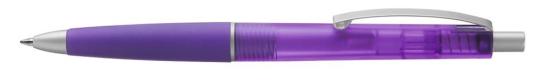 JAZZ frozen Plunger-action pen Purple