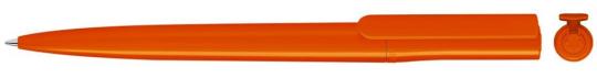 RECYCLED PET PEN switch Propelling pen Orange