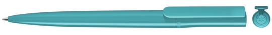 RECYCLED PET PEN switch Propelling pen Teal
