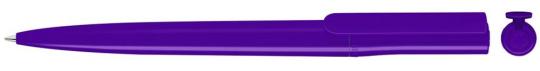 RECYCLED PET PEN switch Propelling pen Darkviolet