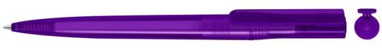 RECYCLED PET PEN switch transparent Propelling pen Purple