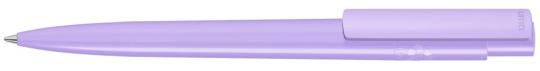RECYCLED PET PEN PRO Plunger-action pen Brightviolet
