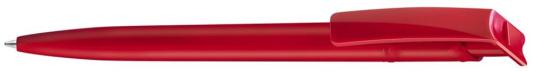 RECYCLED PET PEN F Plunger-action pen Red