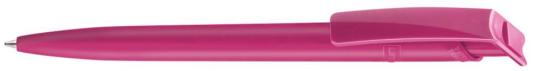 RECYCLED PET PEN F Plunger-action pen Magenta