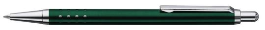 SLIMLINE Plunger-action pen Green
