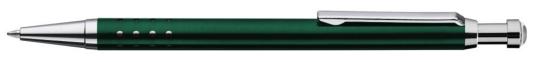 SLIMLINE DOM Plunger-action pen Green