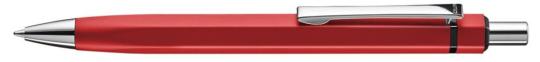 SIX Plunger-action pen Red