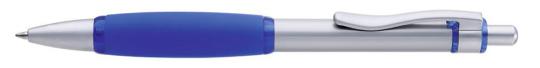 LUCKY Plunger-action pen Blue