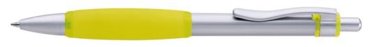 LUCKY Plunger-action pen Yellow
