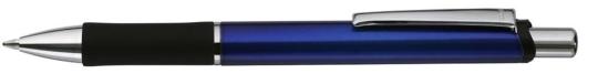 COMMA Plunger-action pen Blue