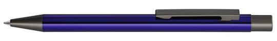 STRAIGHT Plunger-action pen Blue