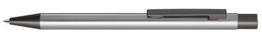 STRAIGHT Plunger-action pen Silver