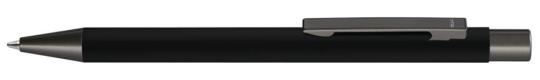 STRAIGHT GUM Plunger-action pen Black