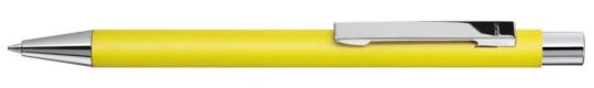 STRAIGHT SI Plunger-action pen Yellow