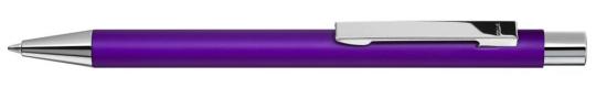 STRAIGHT SI Plunger-action pen Purple