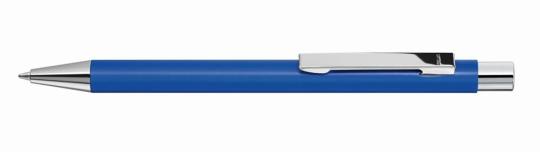 STRAIGHT SI Plunger-action pen Corporate blue