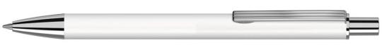 GROOVE Plunger-action pen White