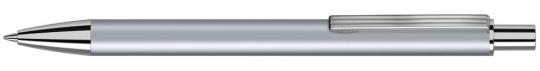 GROOVE Plunger-action pen Silver