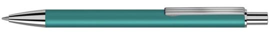 GROOVE Plunger-action pen Teal