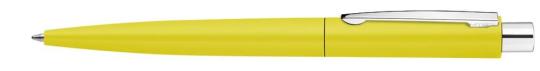 LUMOS Plunger-action pen Yellow
