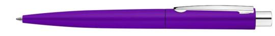 LUMOS Plunger-action pen Purple
