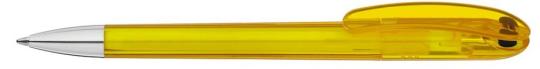 SPOT transparent SI Plunger-action pen Yellow