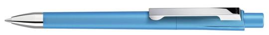 CHECK M-SI Plunger-action pen Cyan