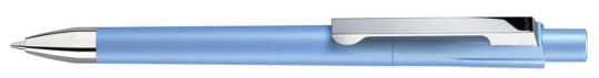 CHECK M-SI Plunger-action pen Light blue