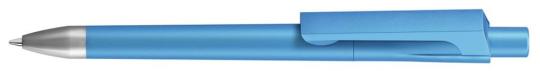 CHECK SI Plunger-action pen Cyan