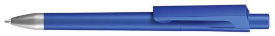 CHECK SI Plunger-action pen Semi blue