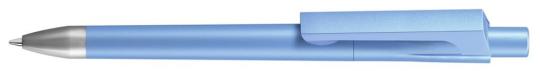 CHECK SI Plunger-action pen Light blue