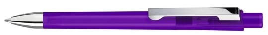 CHECK frozen M-SI Plunger-action pen Purple