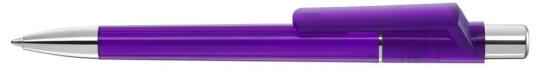 PEPP transparent SI Plunger-action pen Purple