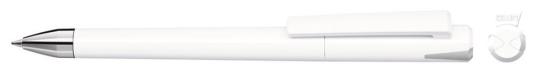 CRYSTAL SI Propelling pen White