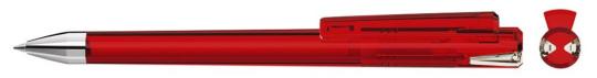CRYSTAL transparent SI Propelling pen Red