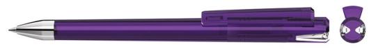 CRYSTAL transparent SI Propelling pen Purple