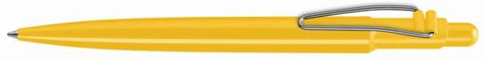 VISTA Plunger-action pen Pastell yellow
