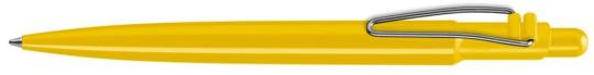 VISTA Plunger-action pen Yellow/green