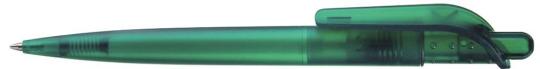 SPIRIT transparent Plunger-action pen Dark green