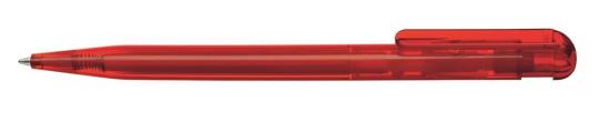 CARRERA transparent Plunger-action pen Red