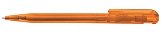CARRERA transparent Plunger-action pen Orange