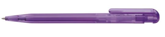 CARRERA transparent Plunger-action pen Purple
