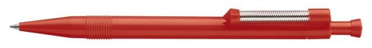 FLEXI Plunger-action pen Red