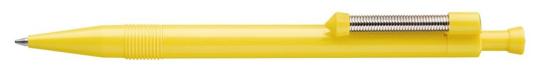 FLEXI Plunger-action pen Yellow