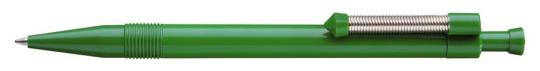 FLEXI Plunger-action pen Green