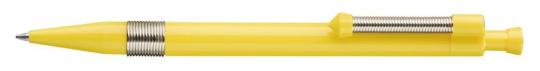 FLEXI M Plunger-action pen Yellow