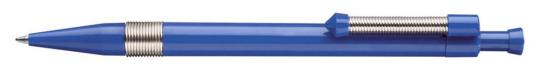FLEXI M Plunger-action pen Semi blue