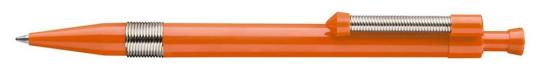 FLEXI M Plunger-action pen Orange